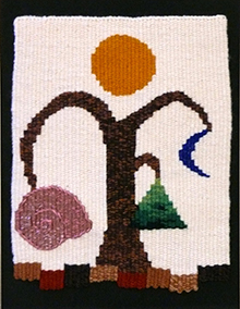 The Basics  (Tapestry weaving) by Rupda Wilson
